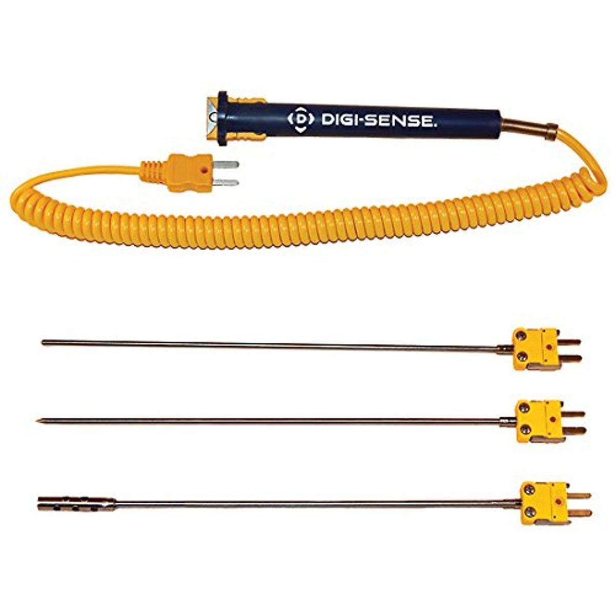 Sonde de type K de température Digi-Sense, kit complet avec câble bobiné 5 pi - 2