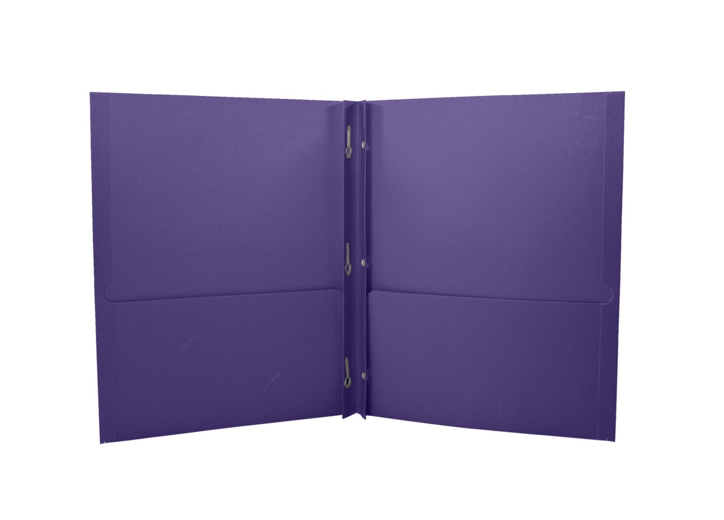 L'école Smart Heavy Duty en similicuir Pocket Folder – 9 1/2 x 11 3/4 en – Lot de 25 – Couleurs assorties
