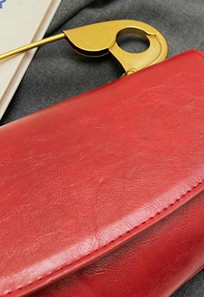 2025 Trendy Tote Bag Womens Paper Clip Small Top Handle Purse Hobo Clutch Faux Leather Crossbody Bag Shoulder Handbag Purse