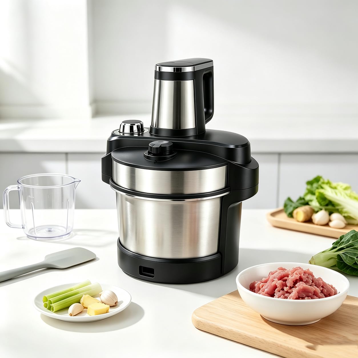 Robot da cucina multifunzionale elettrico per la preparazione degli