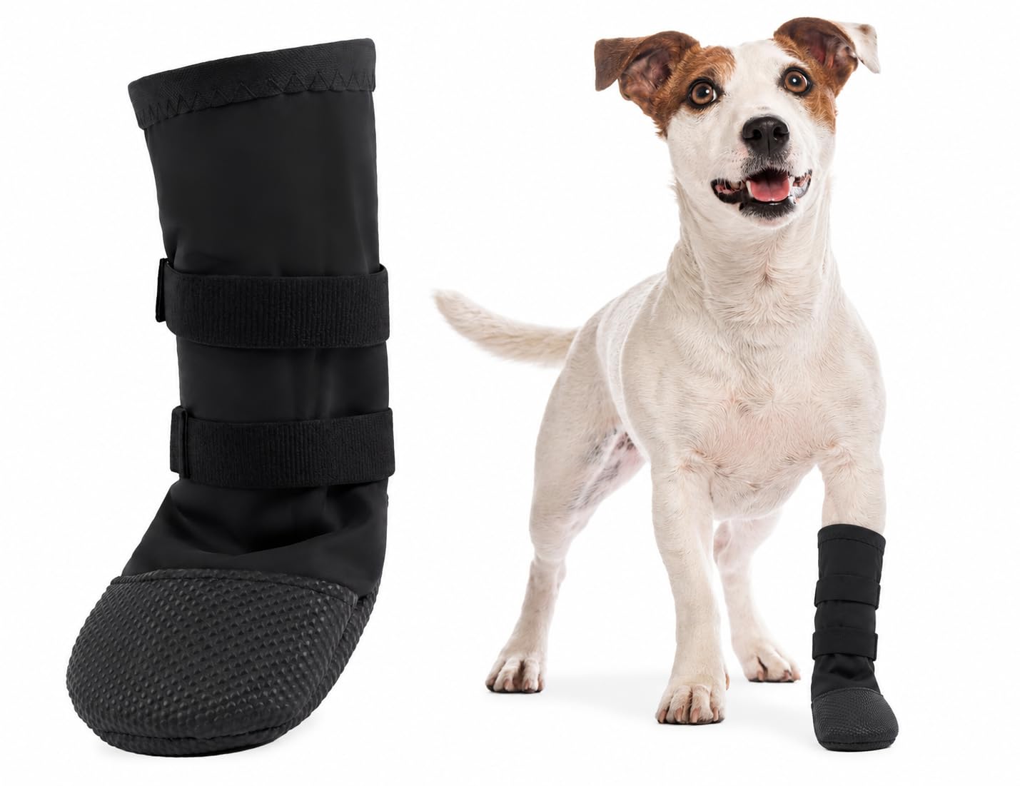 PUMYPOREITY Dog Boot For Paw Injury, Wound Protection Paw Cover