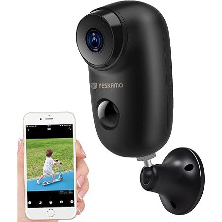 Amazon Co Jp 2021年改良 10400mah大容量 Yeskamo 防犯カメラ 屋外 Wifi 電池式 太陽光給電可 130 超広角 1080p 録音 双方向通話 サイレン警報 Pir人感センサー ワイヤレス 監視カメラ 屋外 Wifi 200万画素 Ip65防水防塵 ネットワークカメラ バッテリー式 長時間