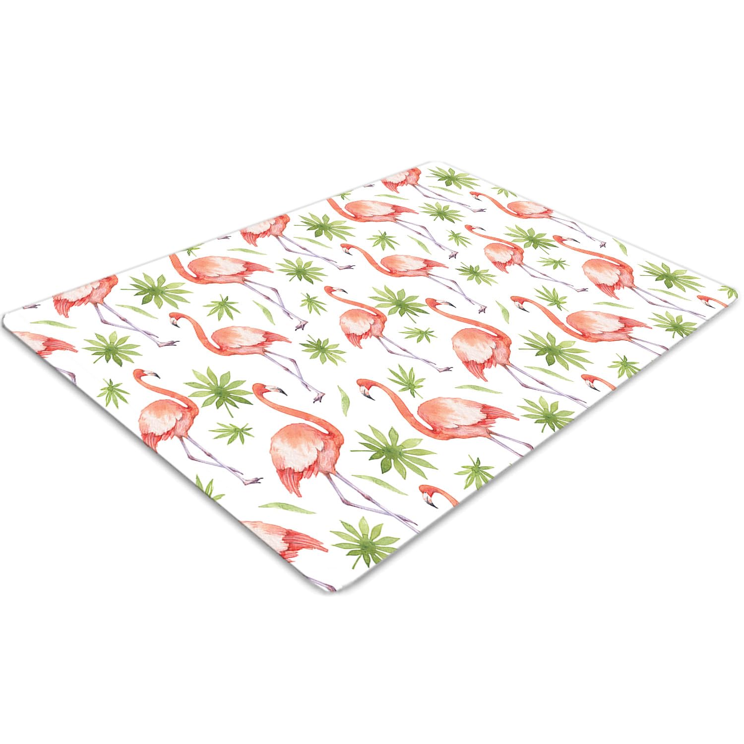 Tapis de chaise de bureau motif grenouille pour espace de télétravail