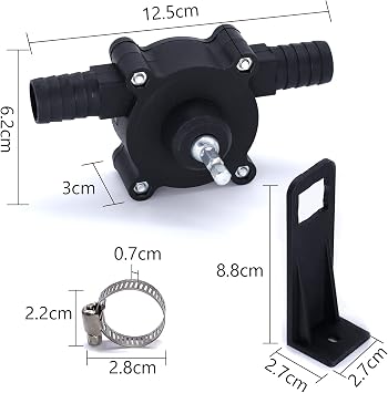 Electric Drill Pump Self-Priming Pump Water Transfer Pump Mini Portable for Home Garden and Transferring Water Oil