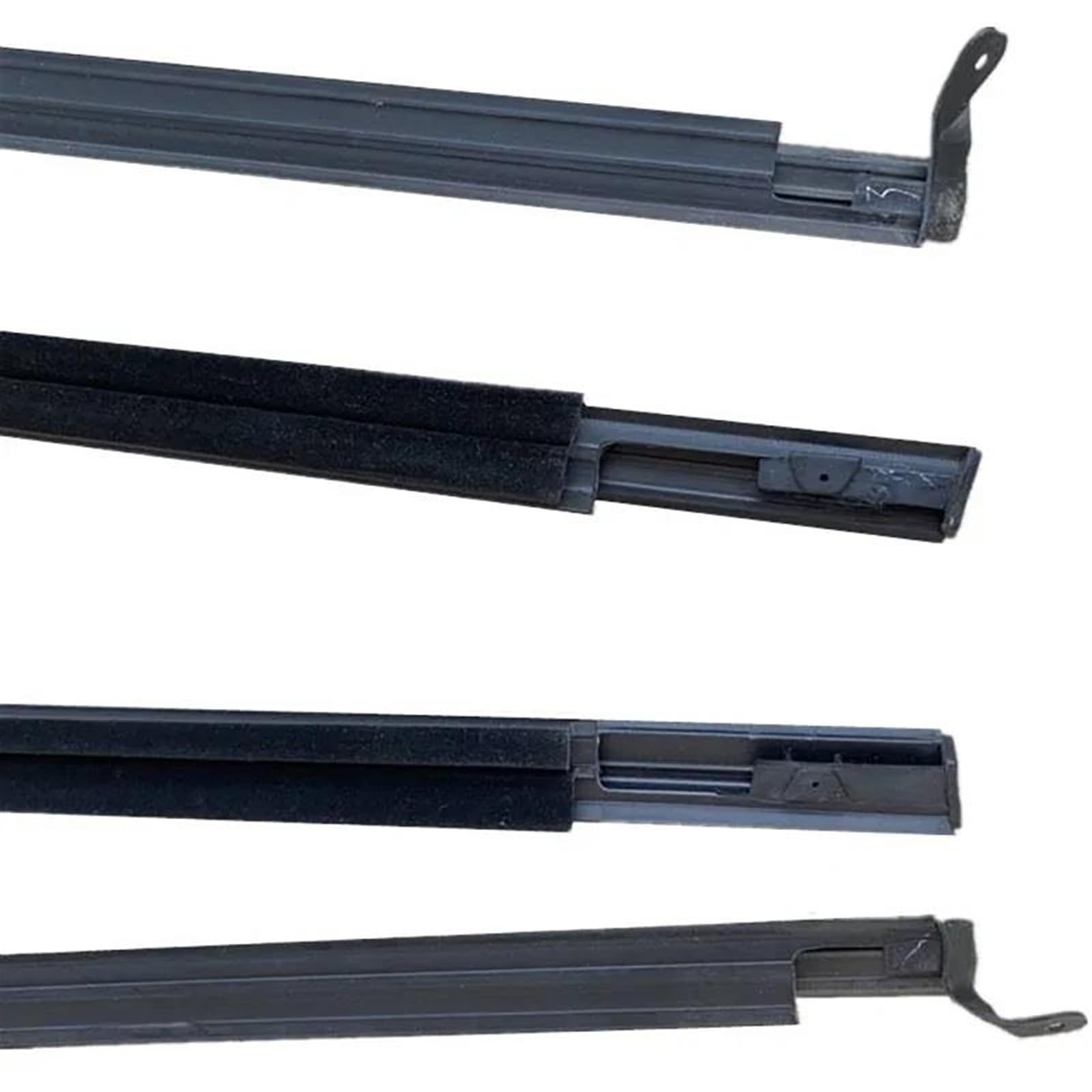 Guarnizione porta auto 4 pezzi Guarnizione finestrino auto guarnizione porta laterale esterna per Mitsubishi per Pajero per Montero V73 V93 V97 2000-2016