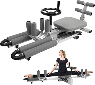 Leg Stretcher Split Machine 330LBS Heavy Duty Leg Stretching Training Machine for Flexibility&Relieving Hip Tightness, Steel Frame Split Machine Gym Fitness Equipment for Women & Men