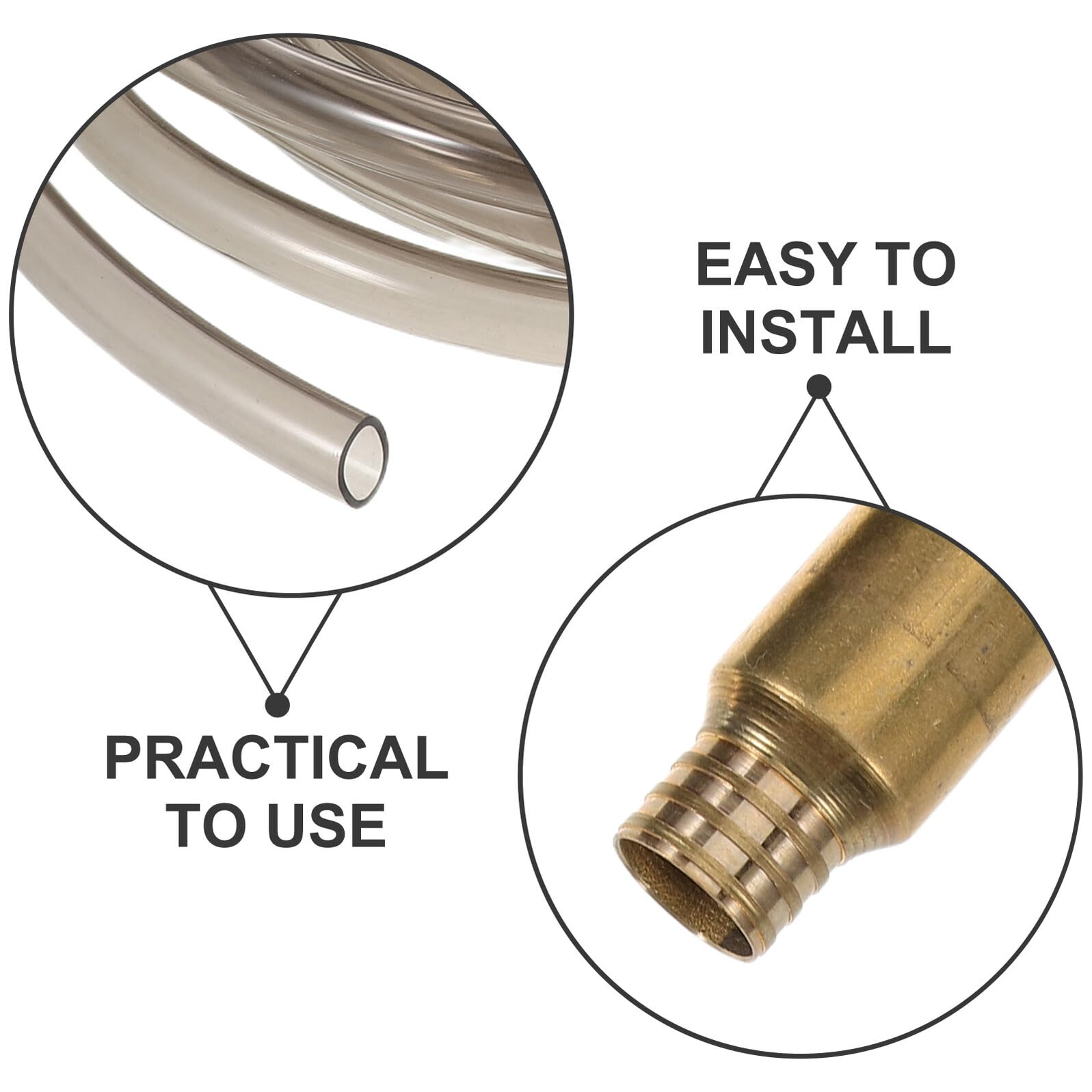 NOLITOY Kit de Limpieza para Acuarios con Manguera Flexible de Metros Sifón Silencioso para Cambio de Agua Aspirador de Grava para Peceras de Agua Dulce y Salada