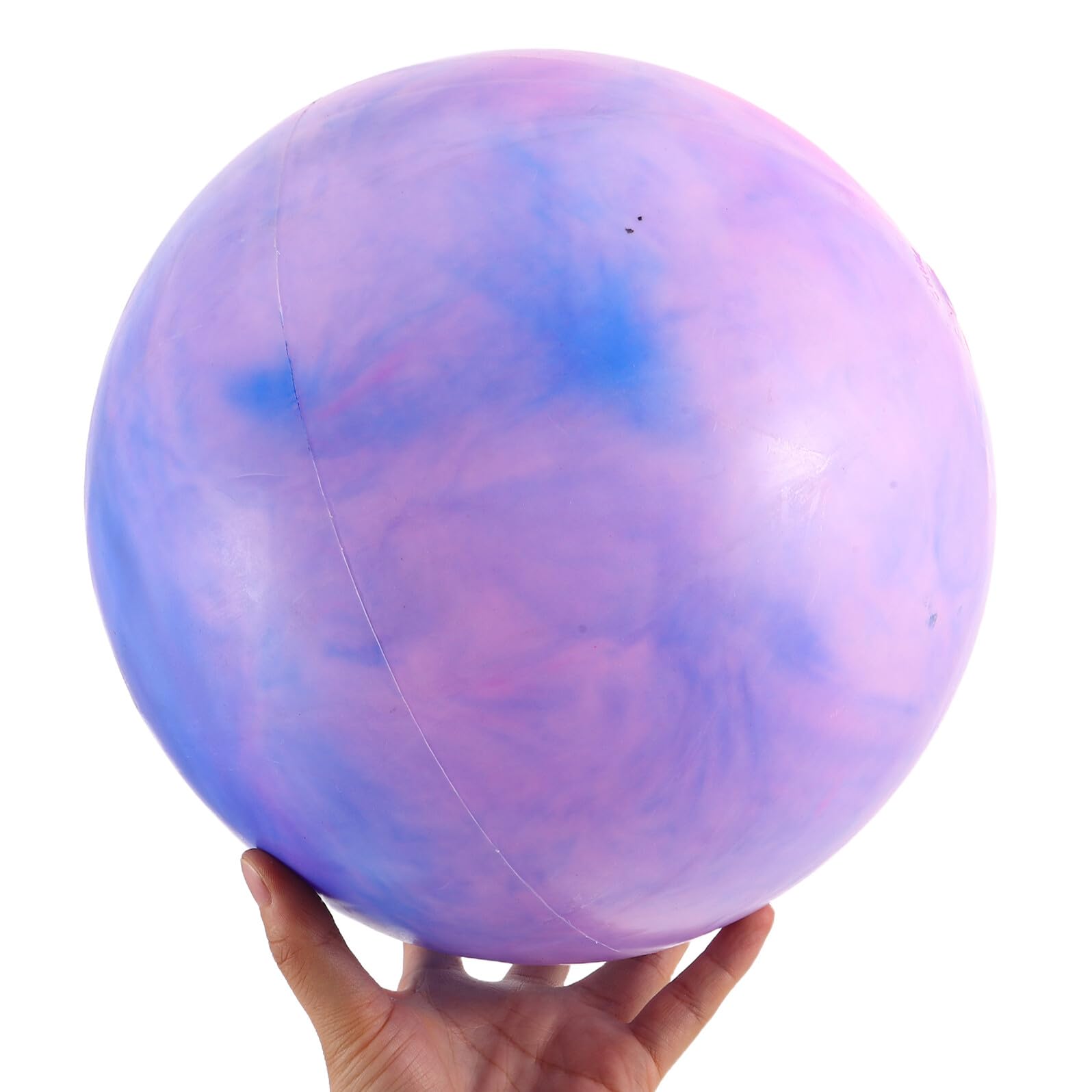 TOYANDONA Palla Pilates Piccola 14 Pollici in Pvc Antiscoppio per Allenamento Core e Stabilità per Esercizi a Terra e Attività All'aperto