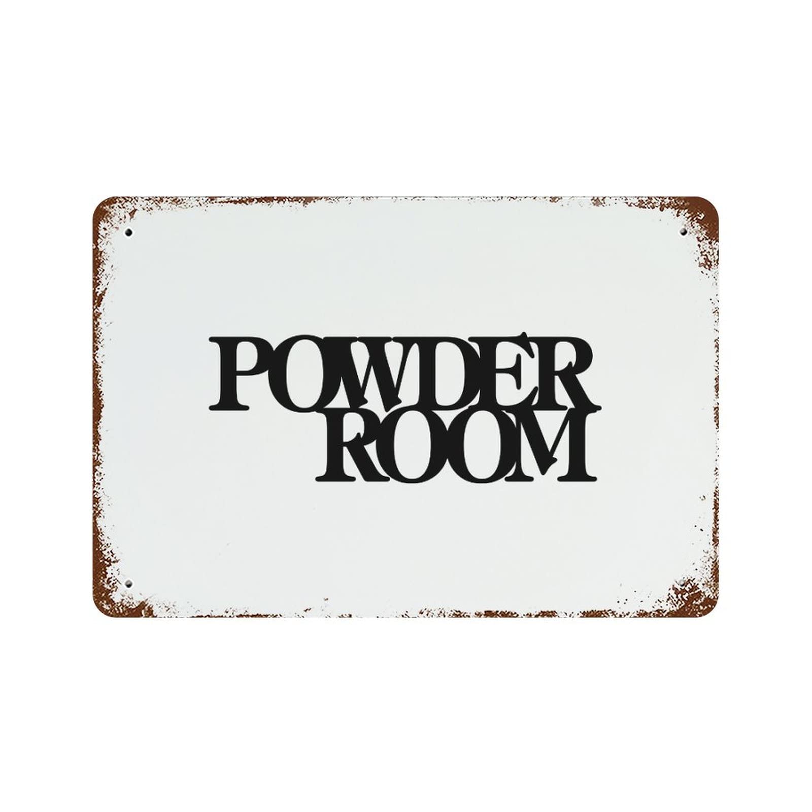 Panneau mural Powder Room en aluminium haut de gamme au design retro et finitions epurees
