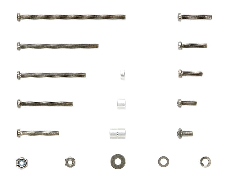 Amazon | タミヤ ミニ四駆特別企画商品 ブラックメッキ ビス