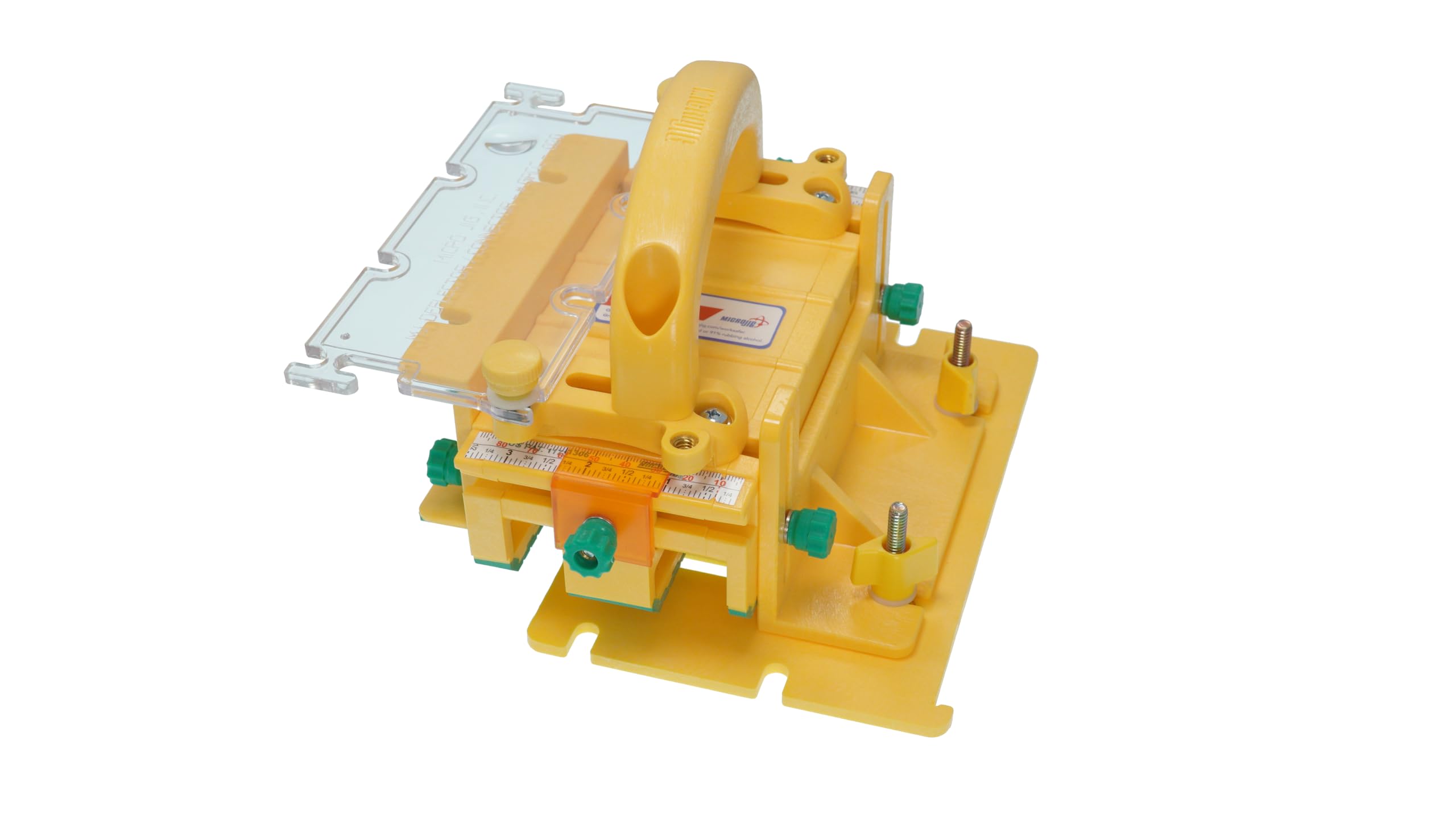 MICROJIG GRR-RIPPER MAX - Ultimate Precision Push Block for Maximum Safety | Complete System with SafeRip Kit and Accessories | 1/8" Fine Cuts for Table Saw Safety