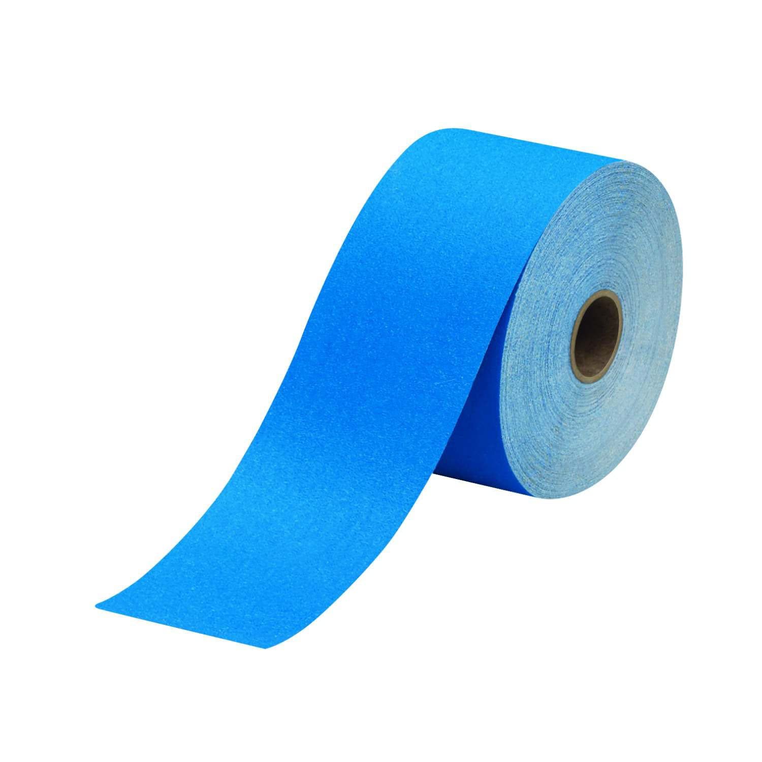 3M Stikit - Rollo de hoja abrasiva azul, 36225, sin agujeros, 2-3/4 pulgadas x 45 yardas, grado 320+, papel de lija automotriz para eliminación de revestimientos, reparación de carrocería, lijado