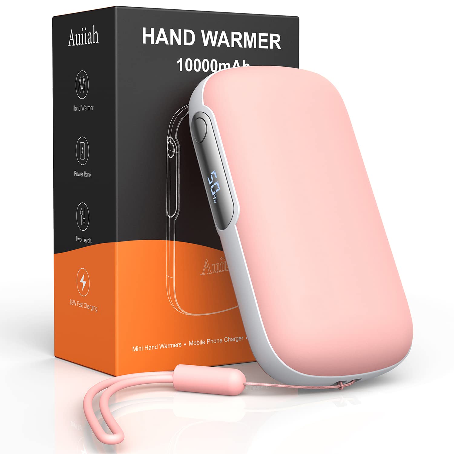Buy Hand Warmers Rechargeable, 10000mAh Electric Pocket Warmer Power