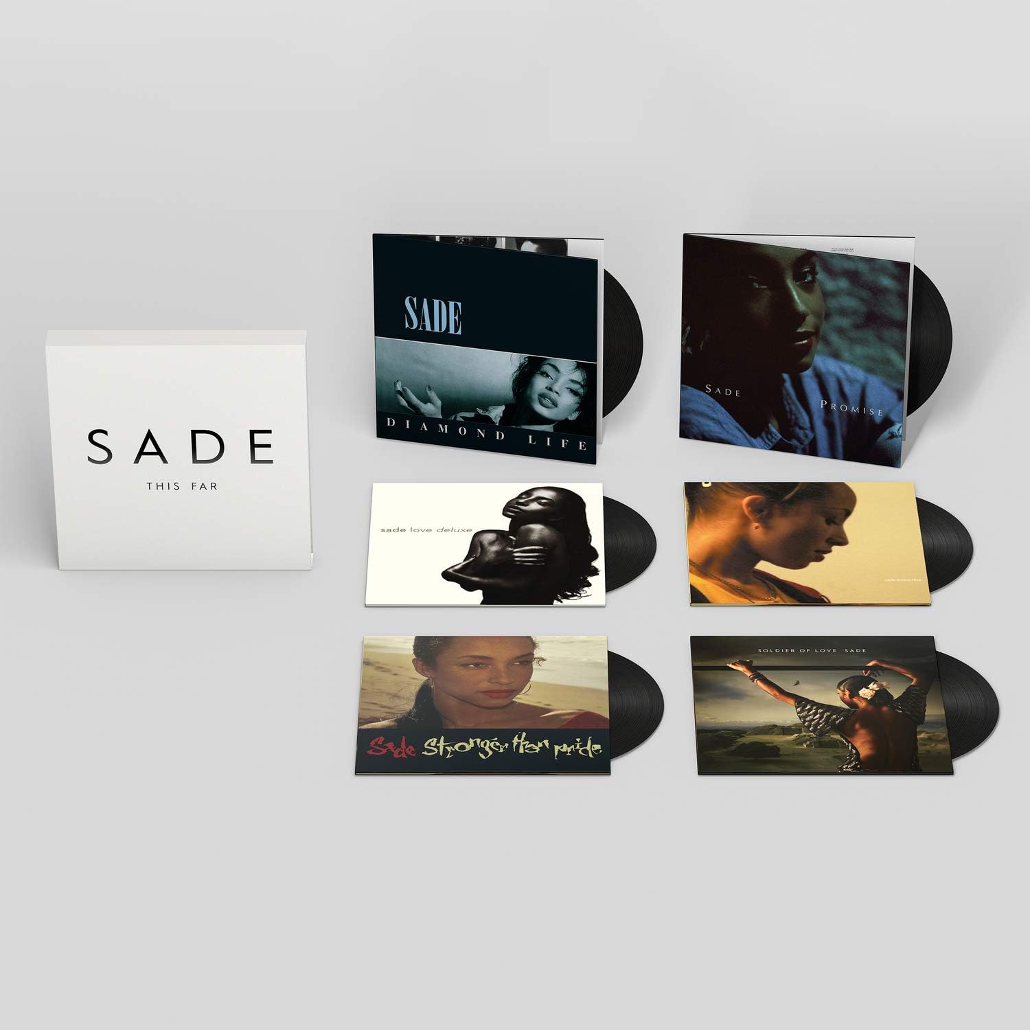 Sade's -THIS FAR box set. | Vinile nero puro pesante da 180 grammi