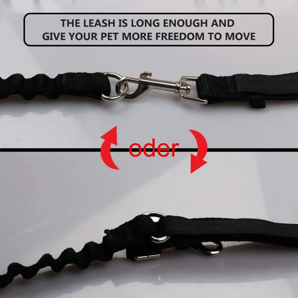 Homoyoyo Cuerda Resistente y Portátil de Tracción de Nylon y Acero para Pasear y Montar para Perros para Pasear y Montar con Tu Mascota