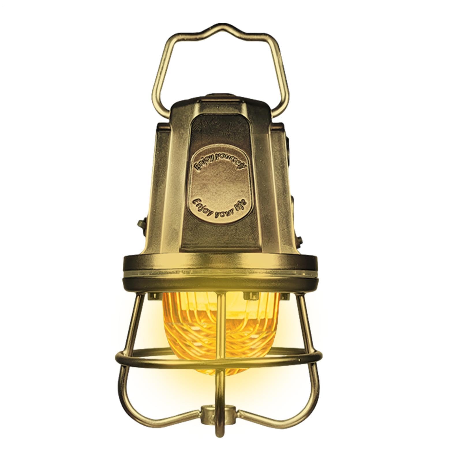 Linterna de Camping Recargable Equipo de Supervivencia con Regulación de | Luces LED para Acampada para Tienda de Campaña, Exterior, Apagones, Toldo y Balcón