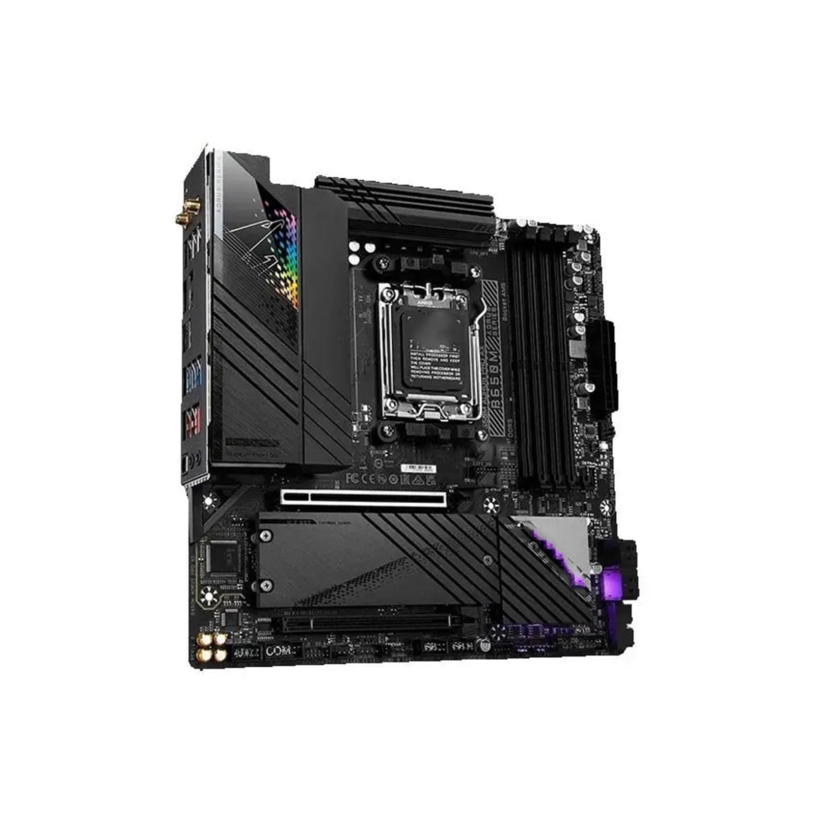 Scheda madre Fit For GIGABYTE B650M AORUS PRO AX Micro-ATX B650 DDR5 6600(OC) MHz M.2 USB3.2 192G Wi-Fi 6E Presa AM5 Scheda madre