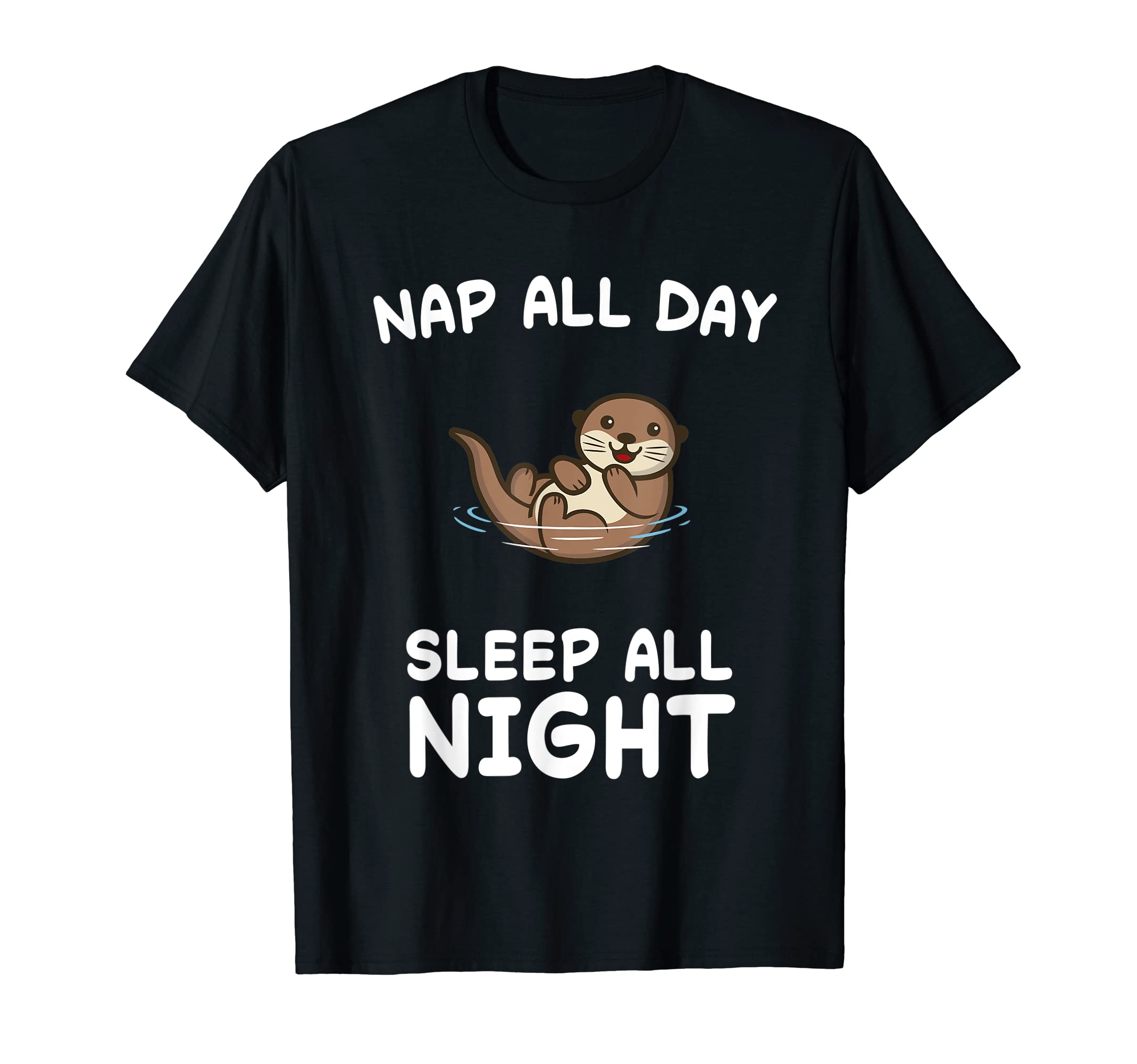 Otter Nap Sleeping Pajama Nightgown T-Shirt