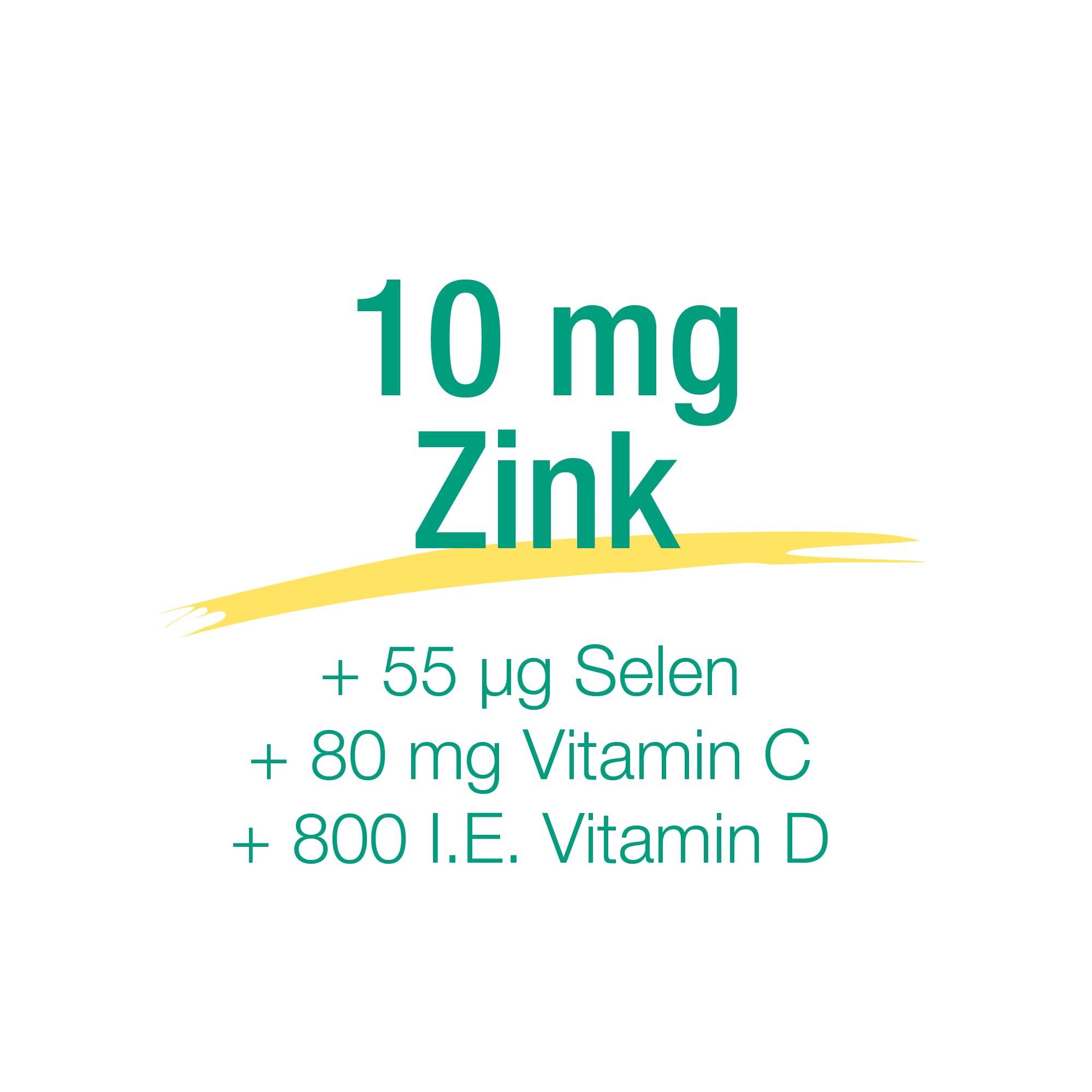 Zink Verla immun Kautabs – 4-fach-Kombination aus 10 mg Zink als Zinkcitrat + Selen + Vitamin C & Vitamin D zum Kauen und Lutschen, nur 1x täglich, glutenfrei & ohne Lactose, 30 St