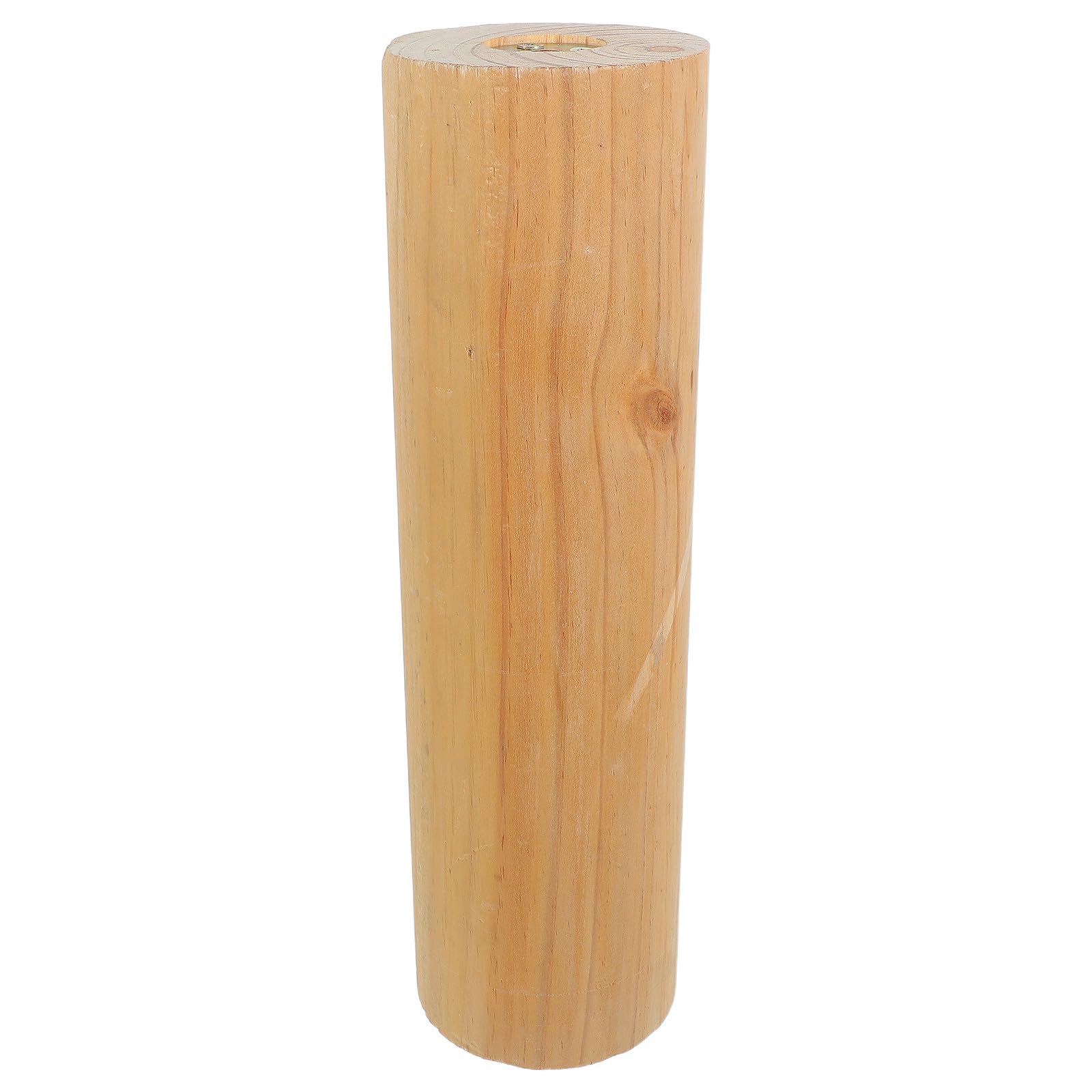 Ersatzstamm für Bodenkratzbaum, Kratzbaum aus Holz, Nachfüllstämme für Haustiere, DIY-Haustiermöbelzubehör für Katzenspielplätze, passend für 8-mm-Schrauben, 35 x 10 cm / 14 x 4 Zoll
