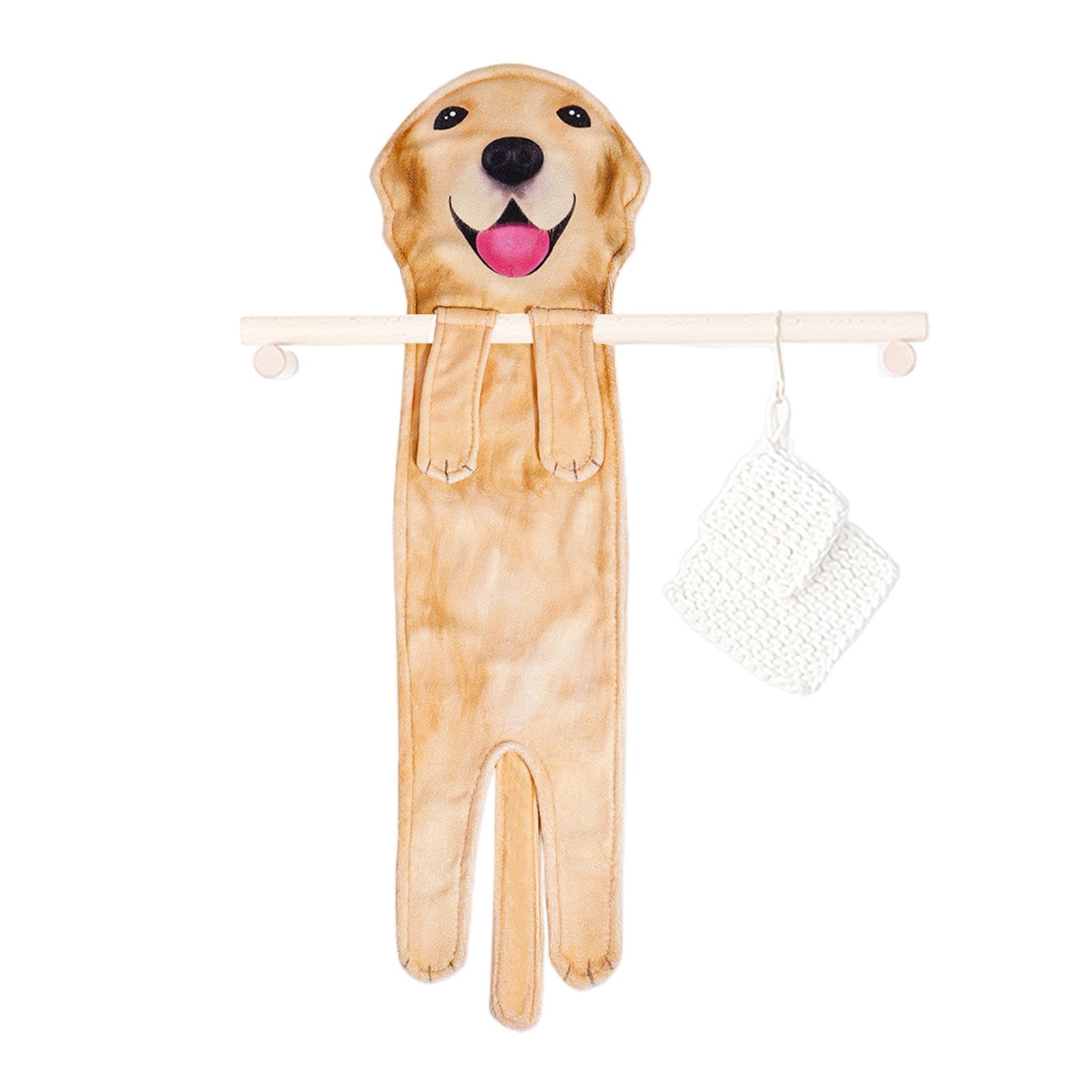 Asciugamani per cani per bagno, asciugamani per cani | salviette | decorative, asciugamano per cani morbido e assorbente, per bagno e cucina, adorabile ser
