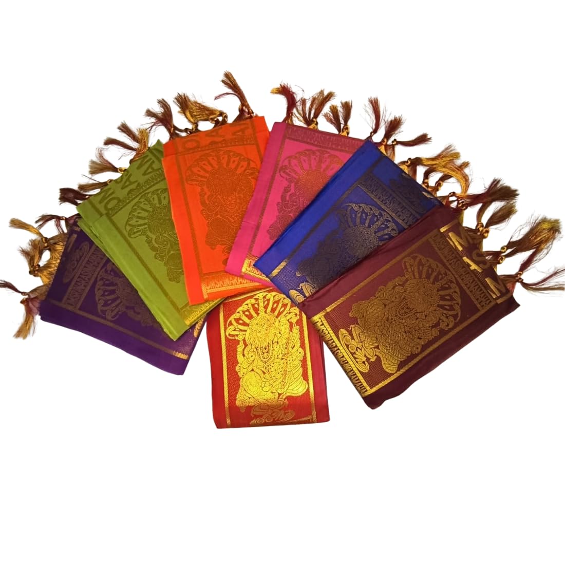 yadadri Om Sri Narasimhaya Namaha | Sri Narasimhaya Namaha Shawl/Scarf/Stole (Set of 5) | Shri Bhargavas Traders-picture-22