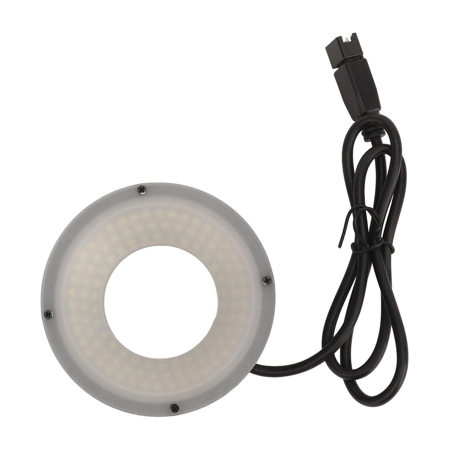 Lámpara de Anillo LED para Microscopio, Fácil de Instalar Iluminador de Lámpara de Luz de Anillo de Microscopio Confiable de Alto Brillo 24 V Versátil Práctico para Binoculares