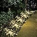 SUPSOO Solar String Lights 40 LED Water Drop Solar Waterproof Lights for Garden, Patio, Yard, Home, Parties - White