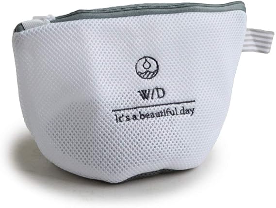 Amazon Co Jp W D ランドリーネット 舟型 ポーチ風 ポーチ 洗濯 ネット 旅行 コインランドリー 小さいモノ専用 高さ15 5 横幅25 マチ15cm グレー ホーム キッチン