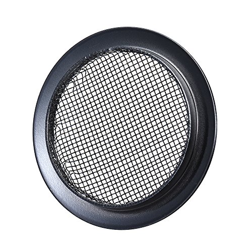 Insertos de furo, Romacci 2pcs inserções de orifício de som com tela preta para guitarras de caixa d