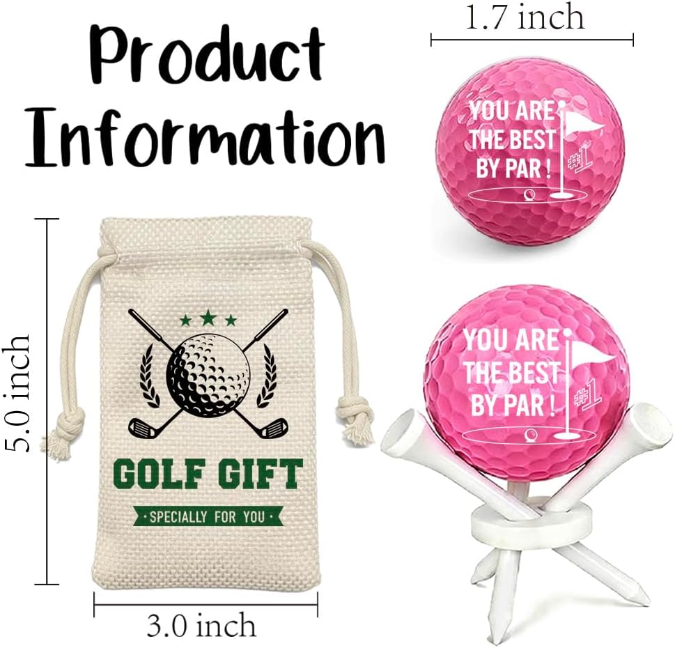 Funny Golf Accessories Gifts for Women Mom Her Best Friends Sister Wife Boss Lady Female Golfers Coworker Bestie, Romantic Anniversary Birthday White Elephant Mothers Day Present for Her - Image 2