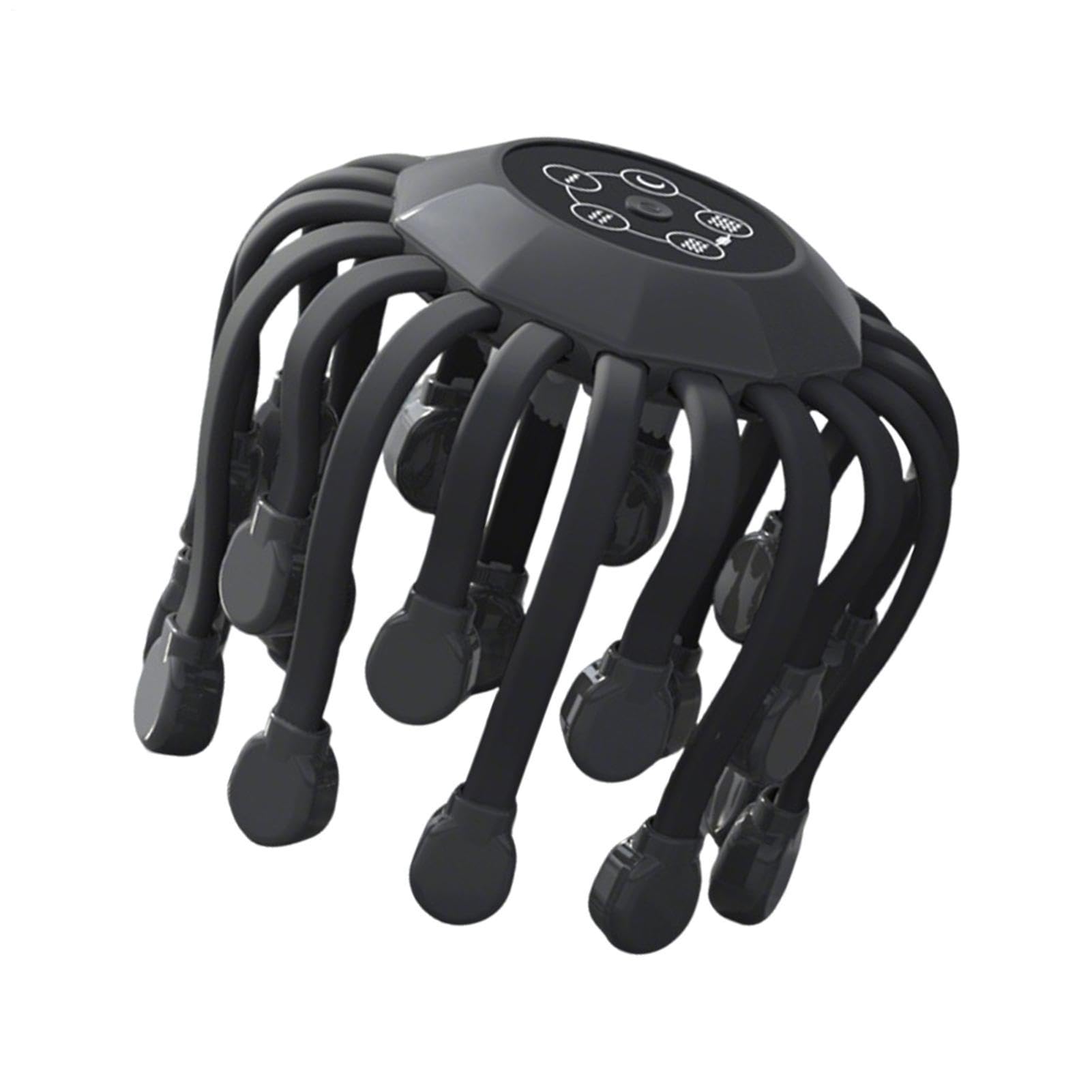 Kopfhautmassagegerät – 20-Knoten-Vibrations-Gerät, 360-Grad-Massage