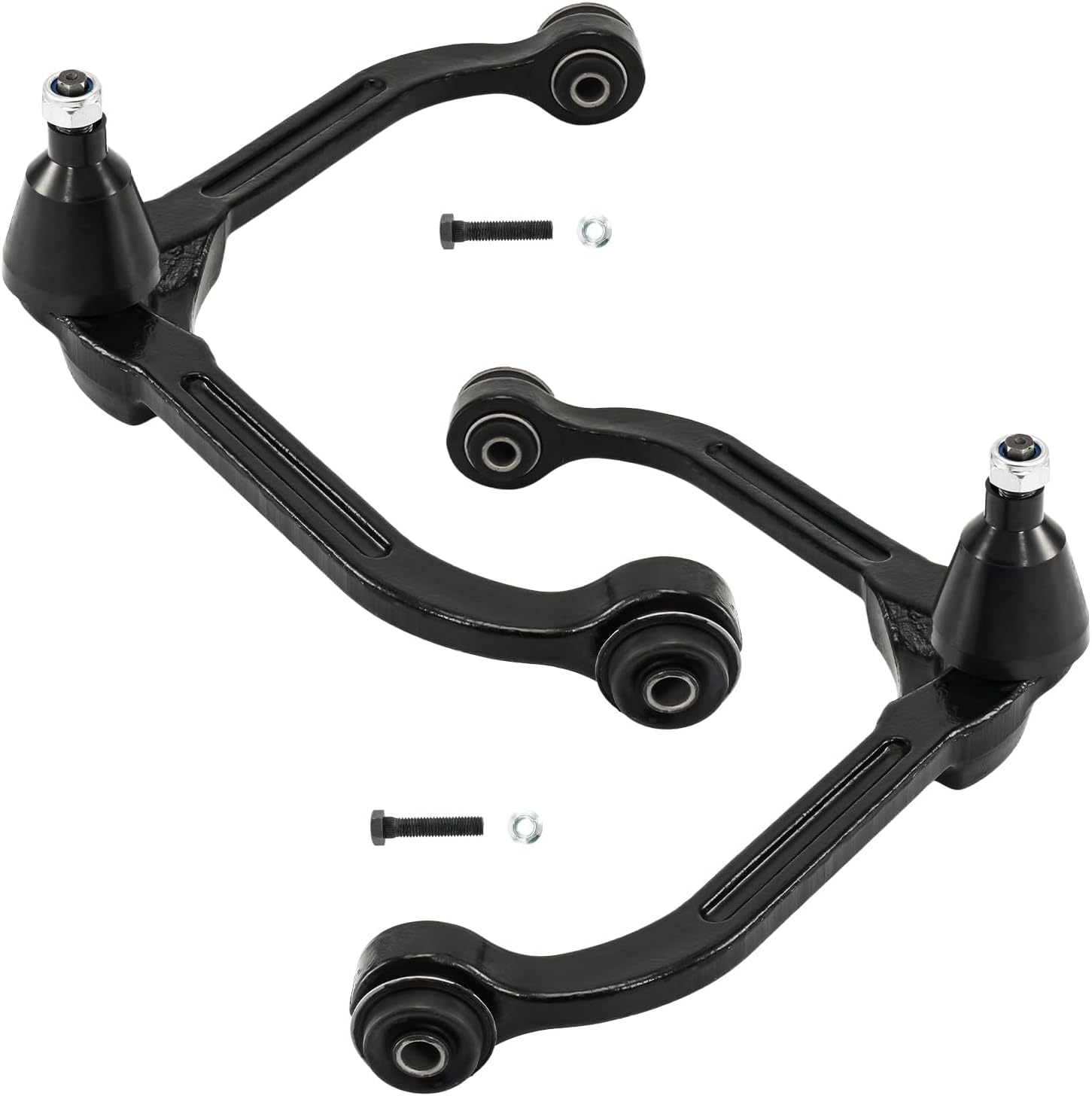 Front Upper Control Arms w/Ball Joints K3198 Replacement for Jeep Liberty 2002-2007 Suspension Kit Assembly -2Pcs