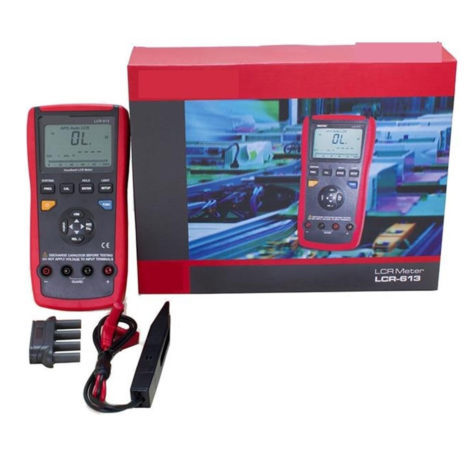 Tester RLC Per Misuratore Digitale Portatile LCR-613
