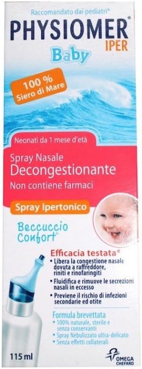 Omega Chefaro Physiomer Baby Spray 115ml