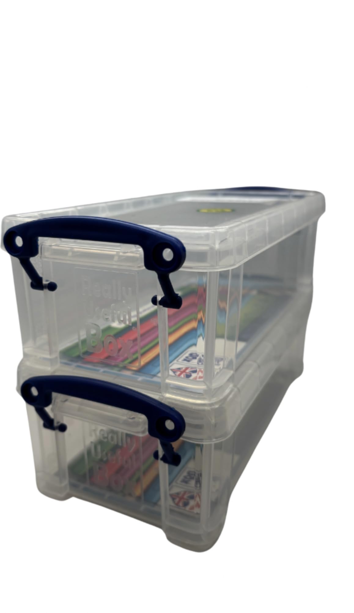 Really Useful Box 0.9 Litre – Pack of 2 (Clear)