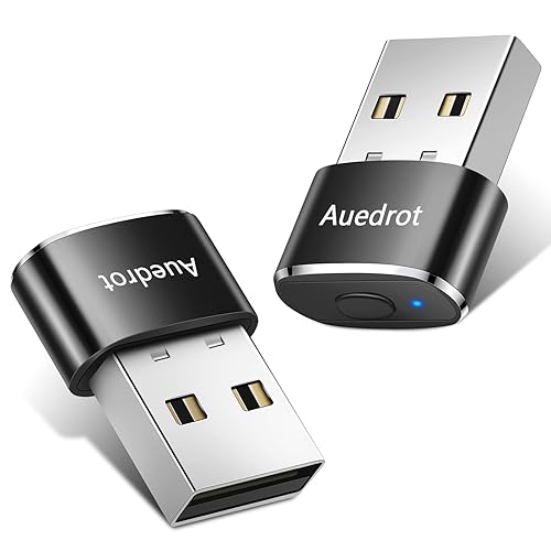 AUEDROT Mouse Jiggler Undetectable Metal USB Mouse Mover with Switch