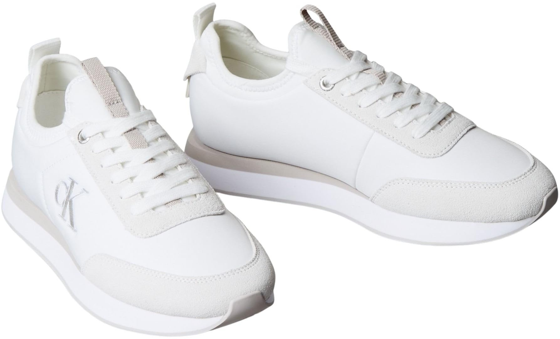 Calvin Klein Damen Runner Sneaker Retro Sock Nylon mit Logo