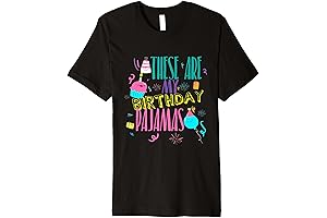 Birthday Pajama Set for Sweetheart Girl 100% Cotton