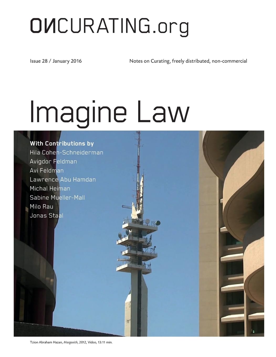 Oncurating Issue 28: Imagine Law : Mueller-Mall, Sabine, Staal, Jonas,  Cohen-Schneiderman, Hila: Amazon.sg: Books