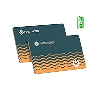 NOVOO Air Tag Card Wallet Tracker Thin 1,6 mm, Smart Card Slim