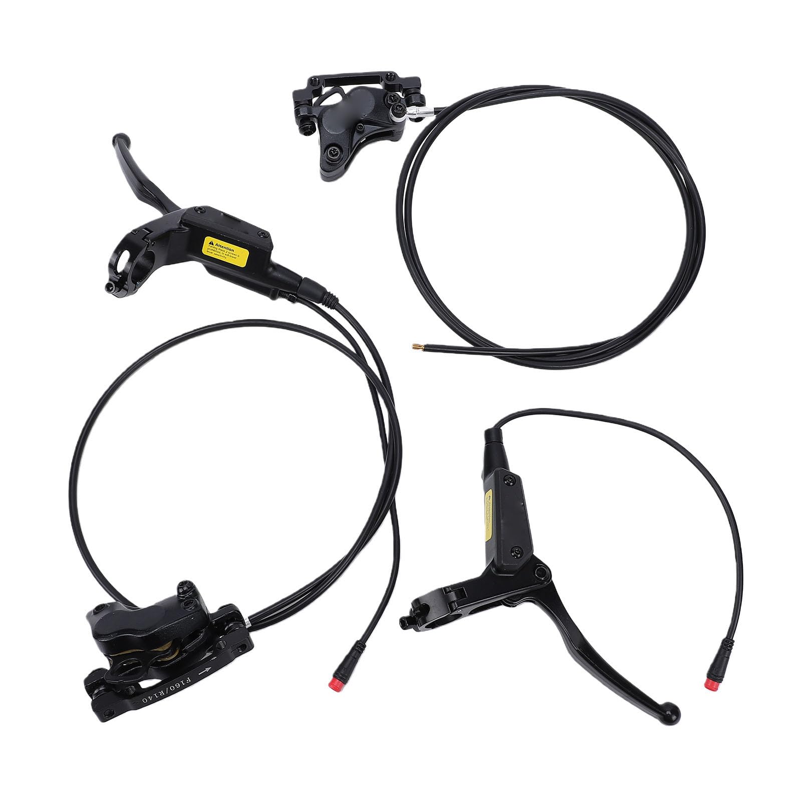 Fahrrad-Hydraulikbremsen-Set mit Vierkolben-Kraft