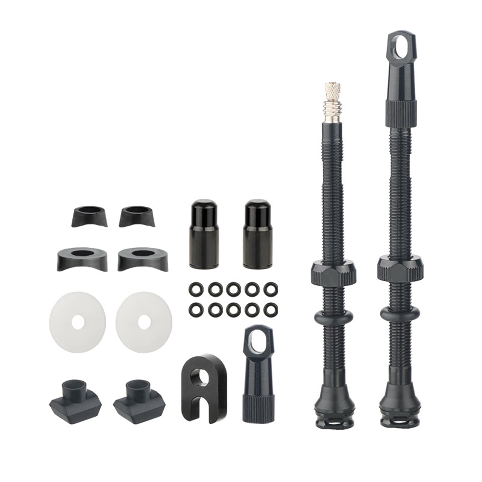 Solid Aluminum Alloys Tire Valves Bike Valves Extenders Cycling Valves Extenders for Mountain Bike