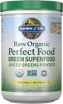 Garden of Life Super Greens Powder Smoothie Mix with 60 Servings and Organic Vegan Sport Protein Powder with 19 Servings