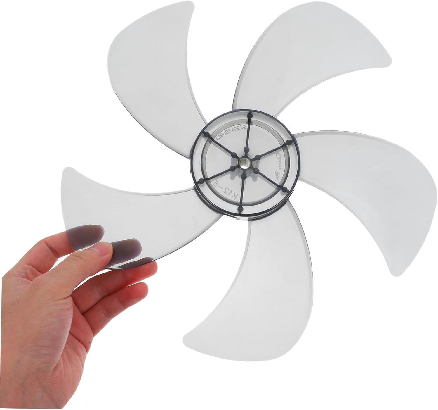 Uonlytech Universal Electric Fan Blades Replacement Parts for Floor and Table Fans Sturdy Plastic 3-Blade Set for Household and Outdoor Use
