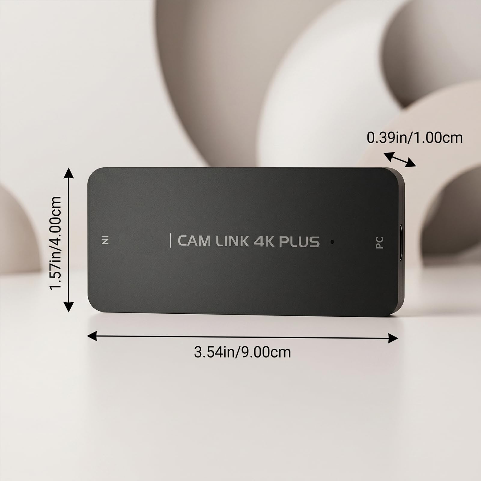 Docooler Tarjeta de captura de vídeo 4K Plus, USB 3.0 de alta velocidad de transmisión, plug and play para grabación de PC, conexión estable, calidad de imagen clara