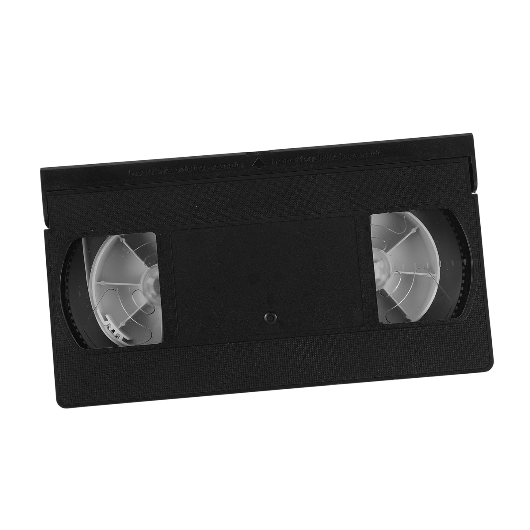 Pulitore per Testine Vcr a Secco per Videoregistratori, Facile da Usare, in Plastica Nera, Kit la Pulizia Cassette per Uso Domestico e Home Cinema