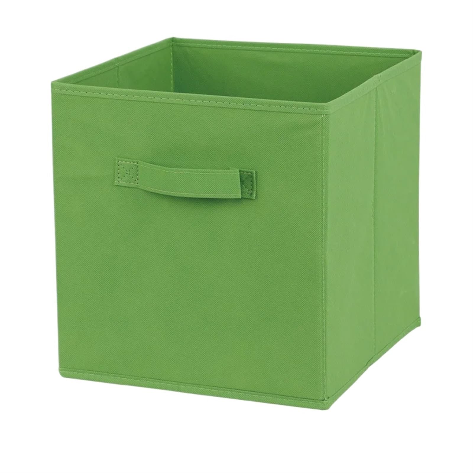 CGUOHU 4PCS Non-woven Fabric Storage Bins,Foldable Cubes And Cloth Organizer Drawer For Closet And Toys For Wardrobe Storage(Green)
