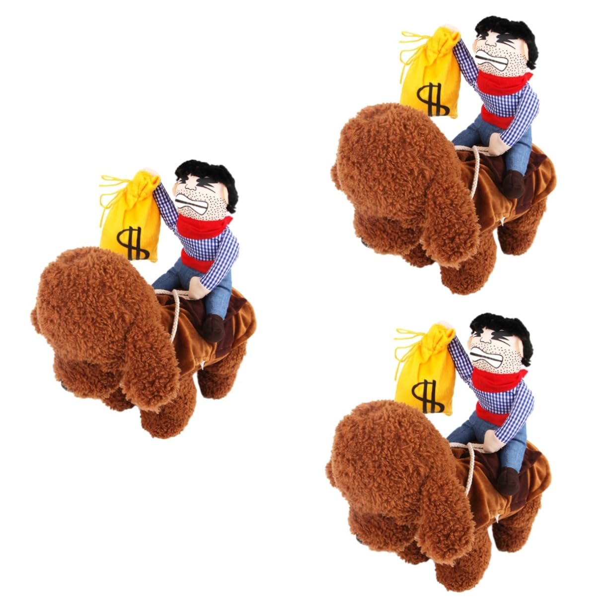 BESPORTBLE 3 Pz Costume Divertente Per Animale Domestico Costume Da Cavallo Cane Da Tacchino Cappello Da Cane Da Babbo Natale Per Cani Vestiti Halloween Prodotti Per Animali