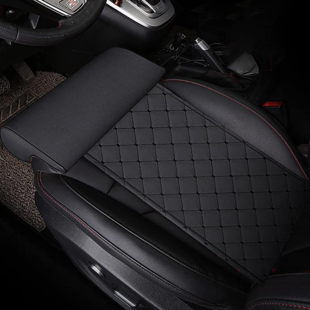 Estensore per seggiolino auto, 55,9 x 38,1 cm, cuscino con supporto per gambe, in pelle, accessori per auto per autobus e treni